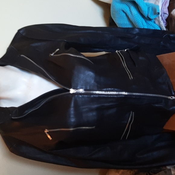 Raison D' Etre Leather Jacket - Picture 1 of 4